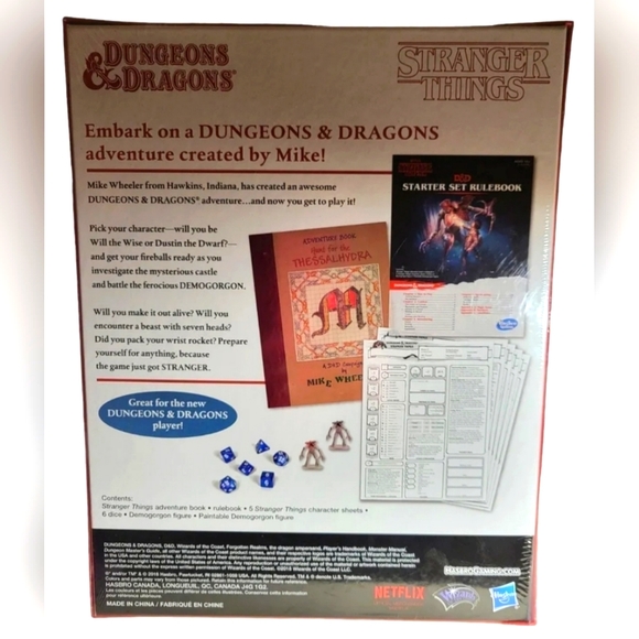 Stranger Things Dungeons and Dragons Hasbro Starter Set | NWT - Picture 2 of 4